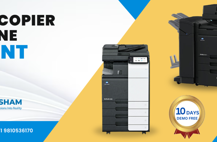 Common Mistakes to Avoid When Renting a Photocopier Machine