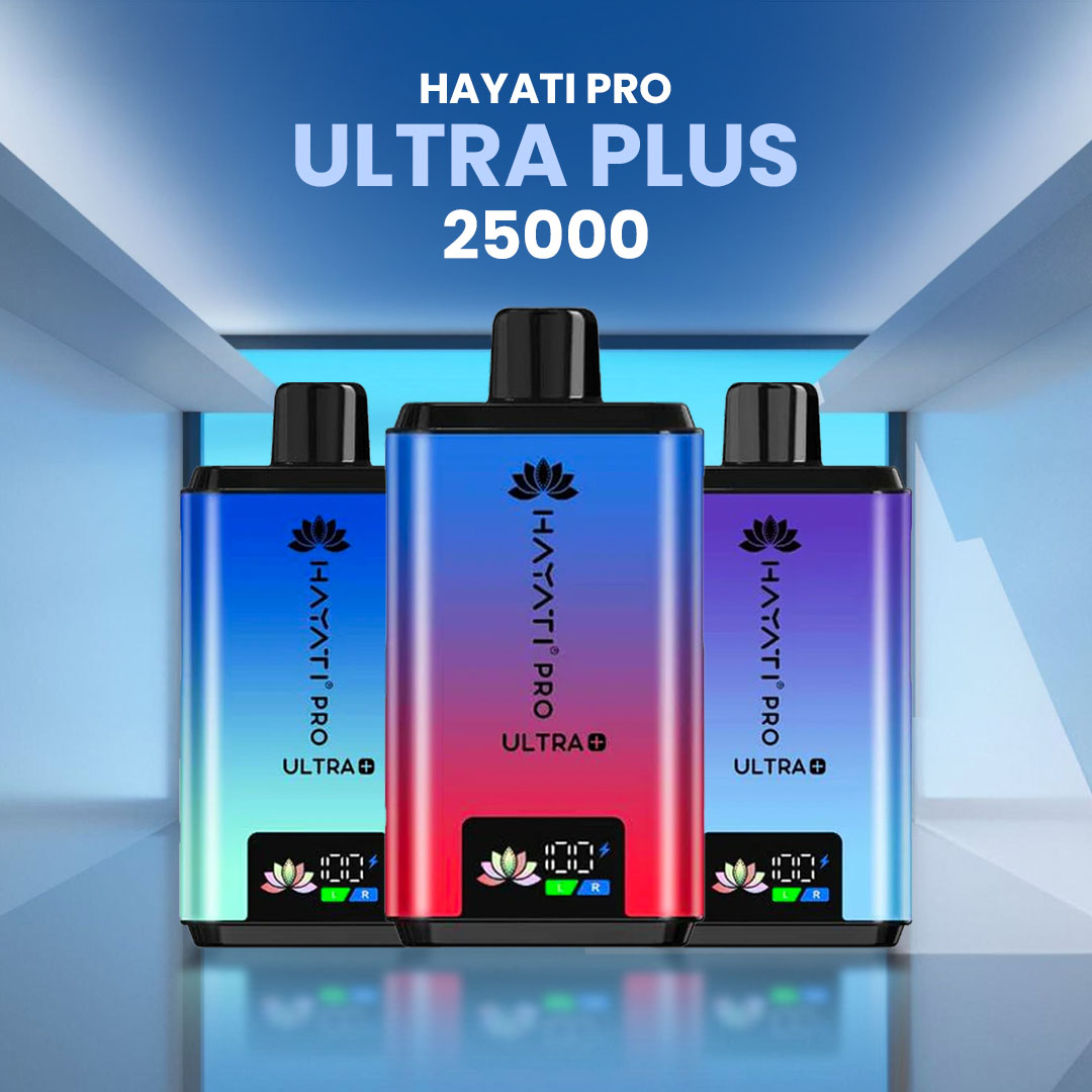 Hayati Pro Ultra Plus 25k Vape Kit: The Ultimate in prefilled Vaping