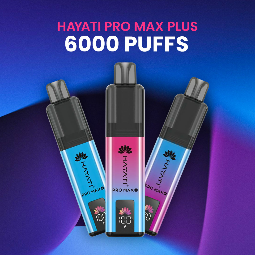 Hayati Pro Max Plus 6000 Vape Kit: The Perfect Blend of Convenience and flavour